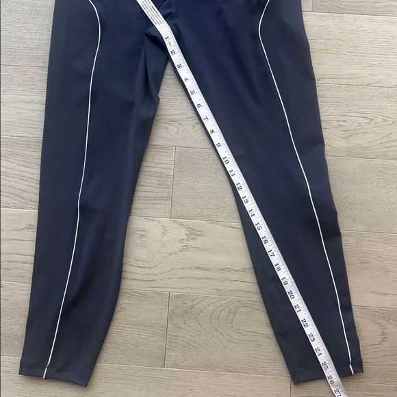 Velocity Interlock Highlight Naval Blue Leggings Women’s XL New NWT - Picture 7 of 7